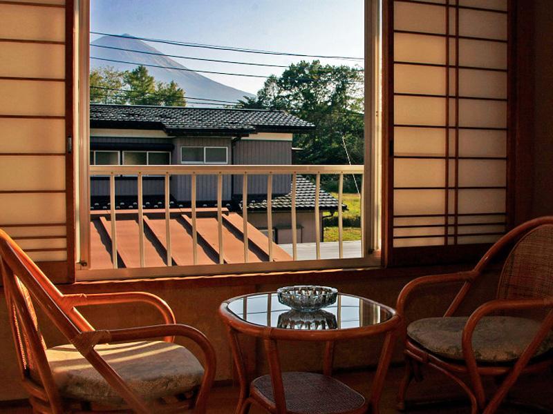 Oogiyama Ryokan Fujikawaguchiko Exteriör bild